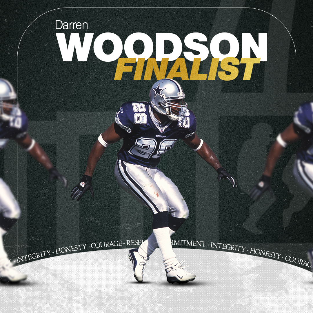 ProFootballHOF's tweet photo. Three-time Super Bowl champion and member of the @Cowboys 1990s dynasty Darren Woodson is named a Finalist for the Pro Football Hall of Fame. #PFHOF25 https://t.co/IgL49anu1X