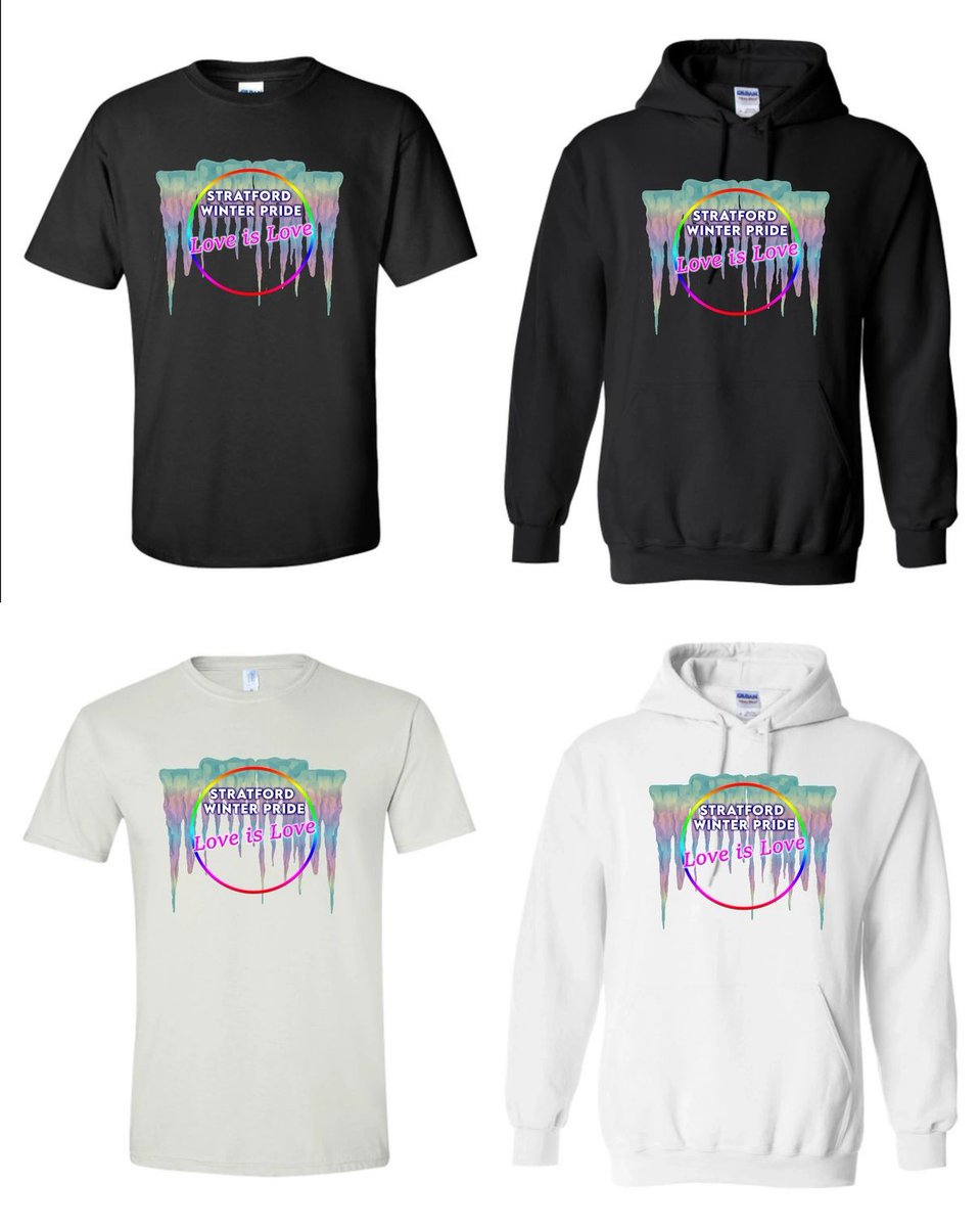 Tickets available for all events. And while you're on our website,  grab some swag,  too. Stratfordwinterpride.com