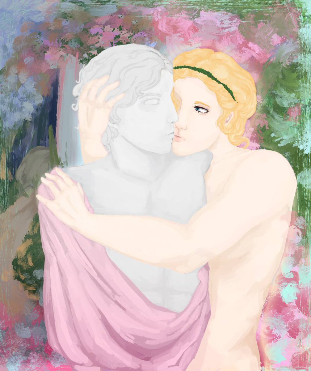 Pashagei's tweet photo. #Apollo #Hyacinthus #Greekmythology https://t.co/5LHb44gDY6