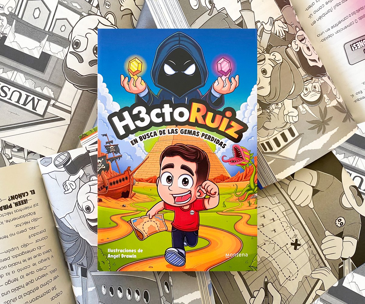 Y antes de que termine el año les comparto uno de los últimos libros en los que he trabajado como ilustrador, esta vez de la mano de <a href="/H3ctoRuiz/">Héctor Ruiz</a>  ojalá les guste y puedan adquirirlo!!