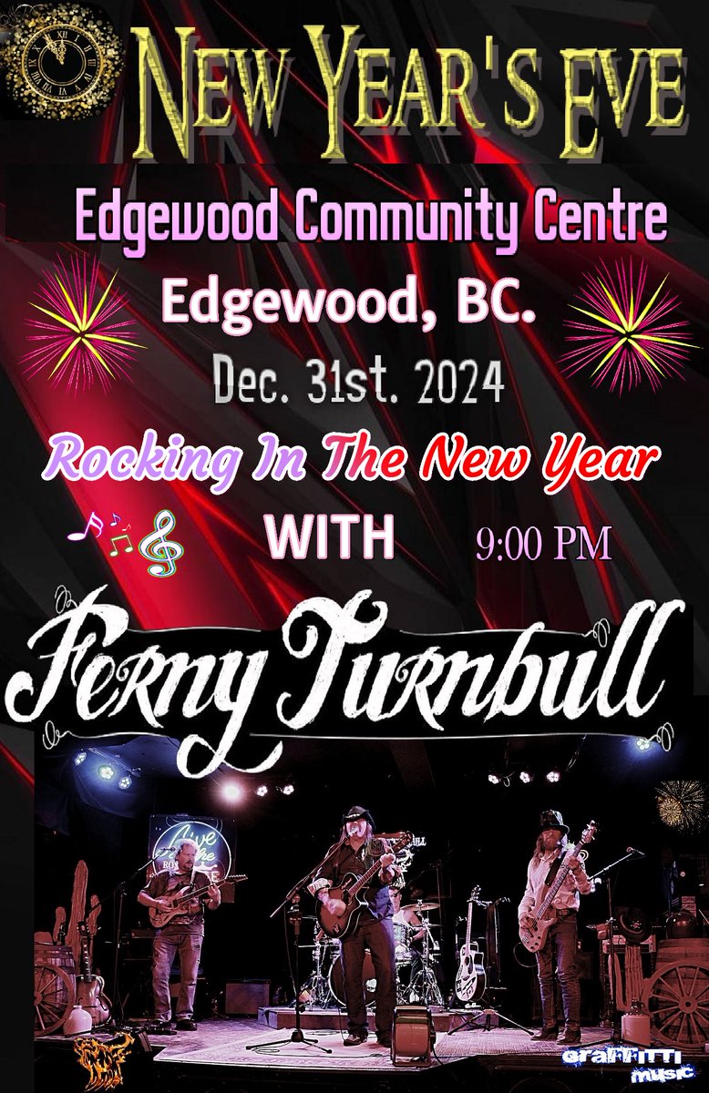 We are heading West to  Ring In the New Year !!!