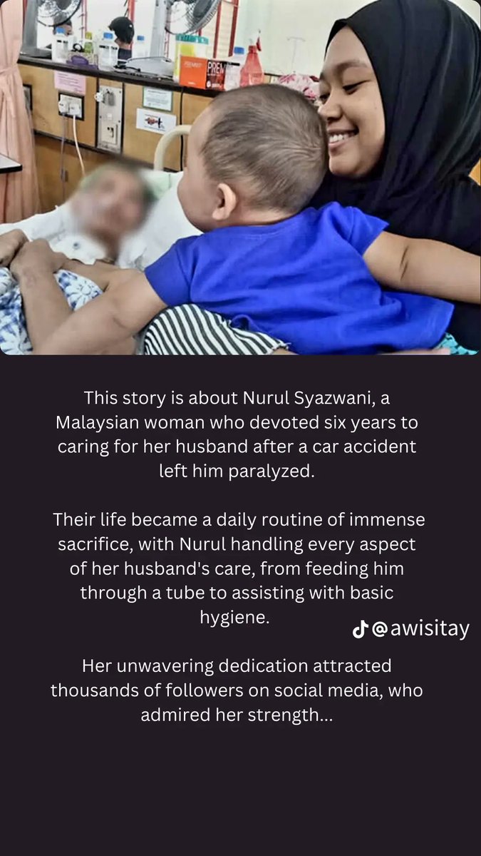 After six years of his wife care, husband divorces wife after recovery and marries another woman💔