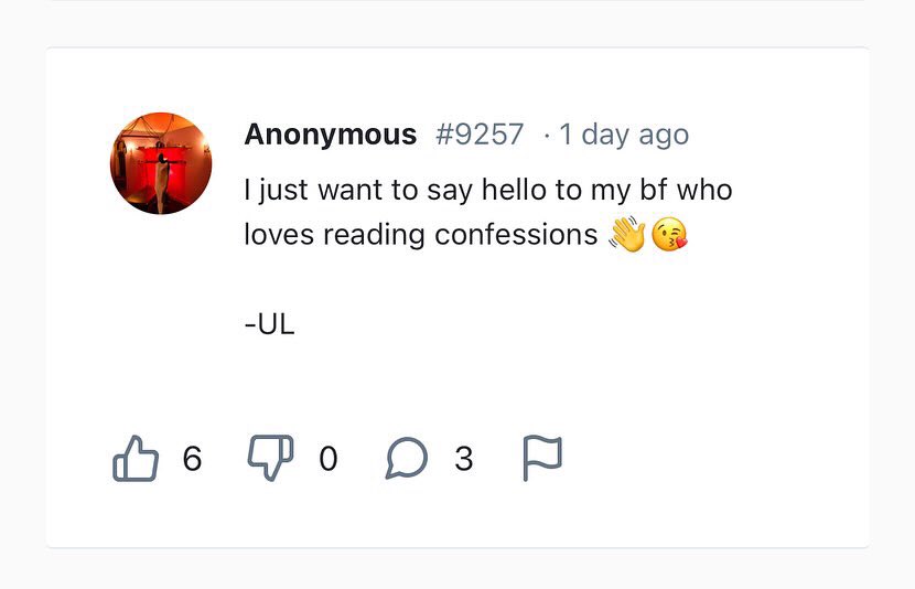 ul_confession's tweet photo. Hello 👋 https://t.co/5DbCLqTpZT