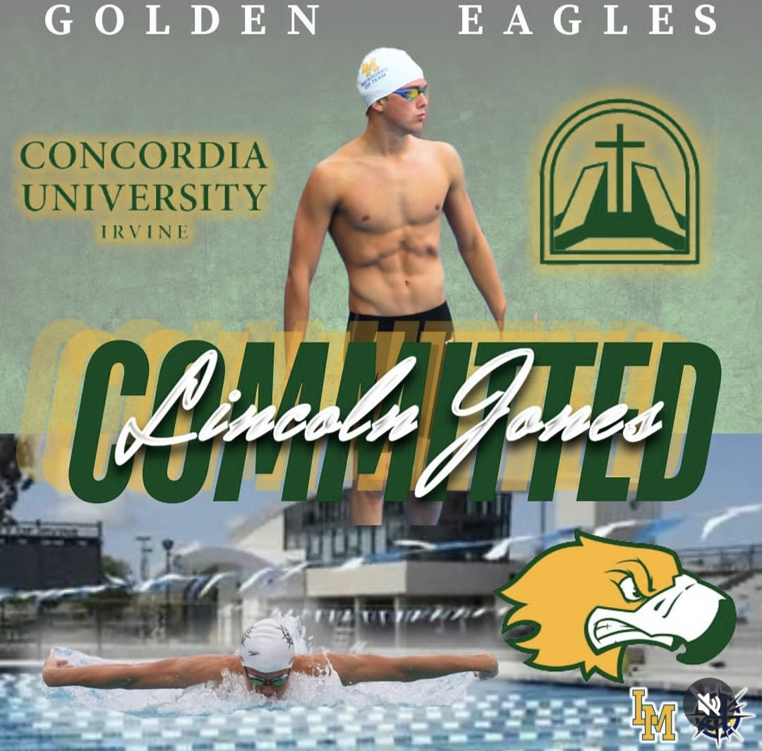 AquaticsLMHS's tweet photo. Congratulations to Lincoln Jones for furthering his decision for his academic and athletic career at Concordia University Irvine! We are so proud of you! https://t.co/B111hnmmpI