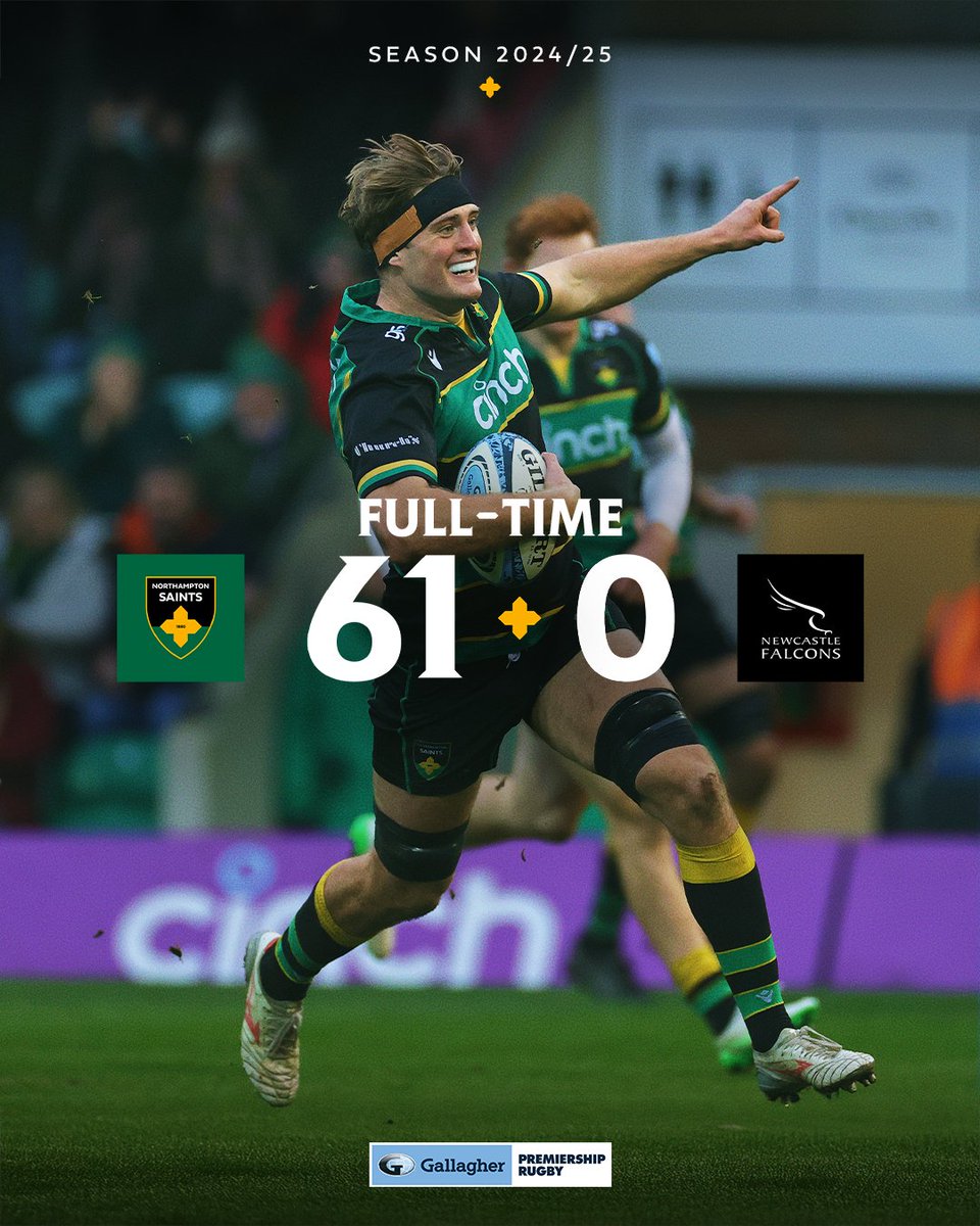 The perfect way to round off a memorable year 🙌

😇 61-0 🦅