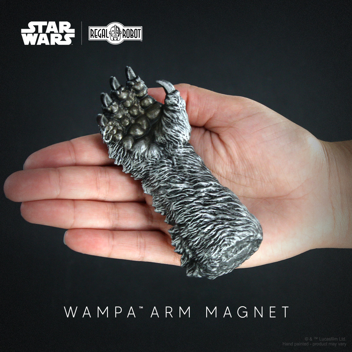 TomSpinaDesigns's tweet photo. LOW STOCK ALERT on the @RegalRobot Wampa Arm Magnet! This fun deluxe sculptural magnet is retiring so give yourself a hand and add one to your collection before they're gone! Shop now: https://t.co/uzebLb8M4V
#StarWars #RegalRobot #Wampa #TheEmpireStrikesBack #GeekDeco https://t.co/aL87A9Ox4x