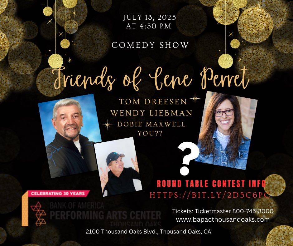 #comedians you can win a spot on this show. Contest details at bit.ly/2d5C6Pc #GenePerret #comedywritingguru
