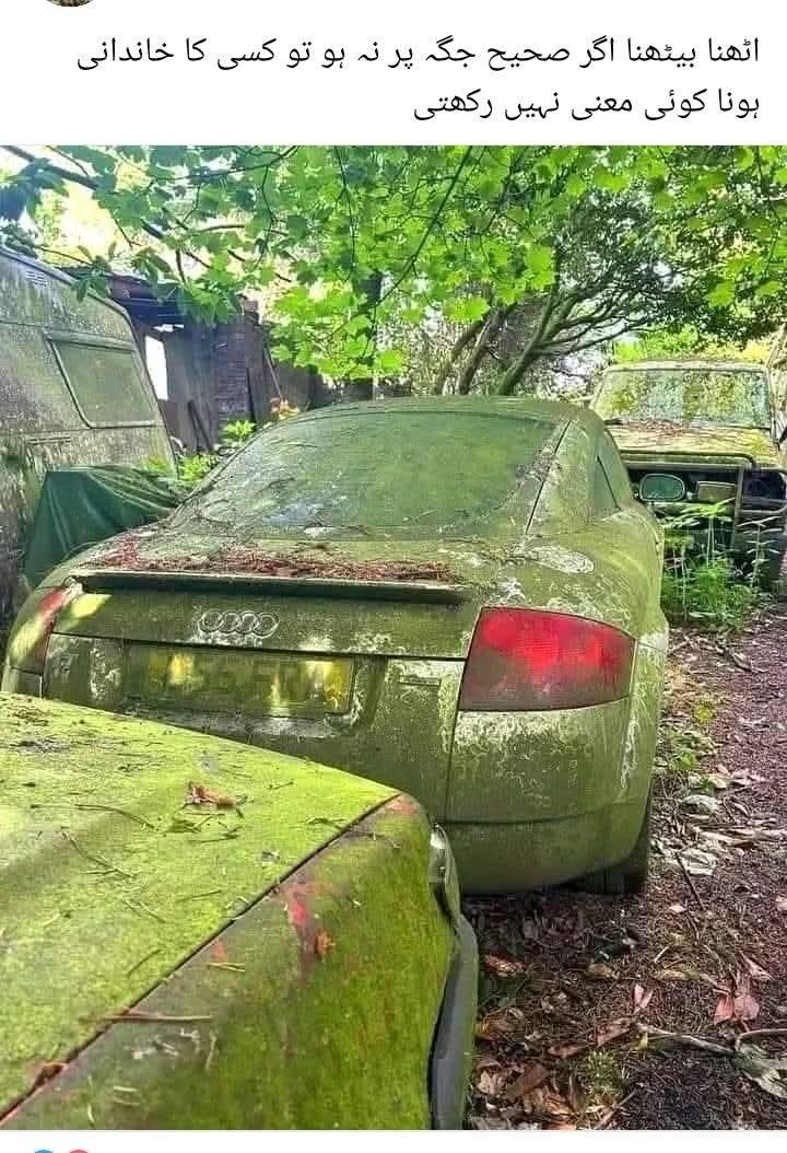 اٹھنا بیٹھنا اگر صحیح جگہ پر نہ ہو تو کسی کا خاندان کوئی معنی نہیں رکھتا