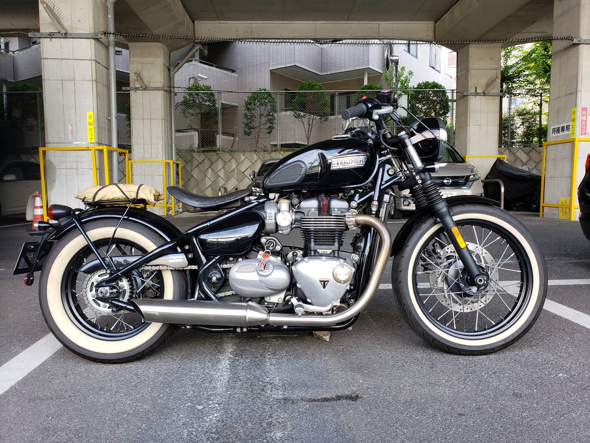 JunyaKashima1's tweet photo. #triumphsaitamaminami 
#triumphbobber2017 https://t.co/nW09ZRi3FX