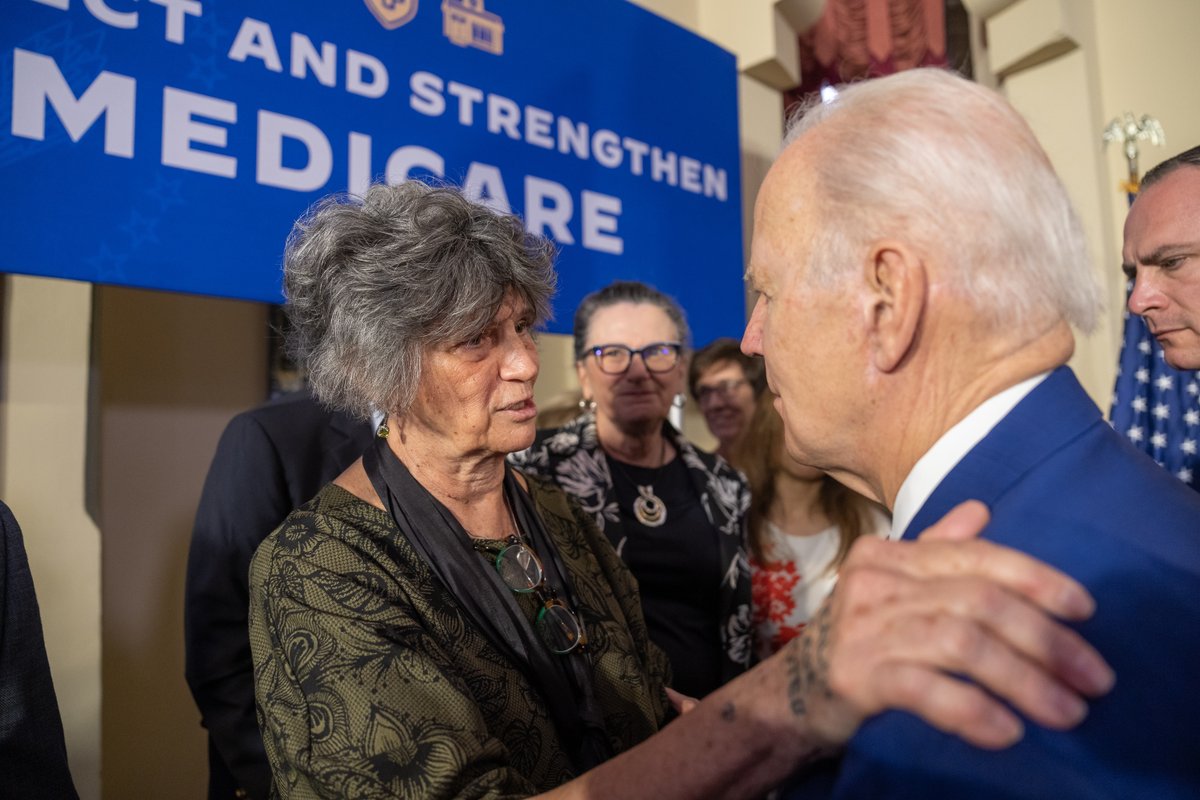 I gave my word to the American people that as long as I was president, Social Security and Medicare would be protected.
 
I'm proud to have kept that promise.