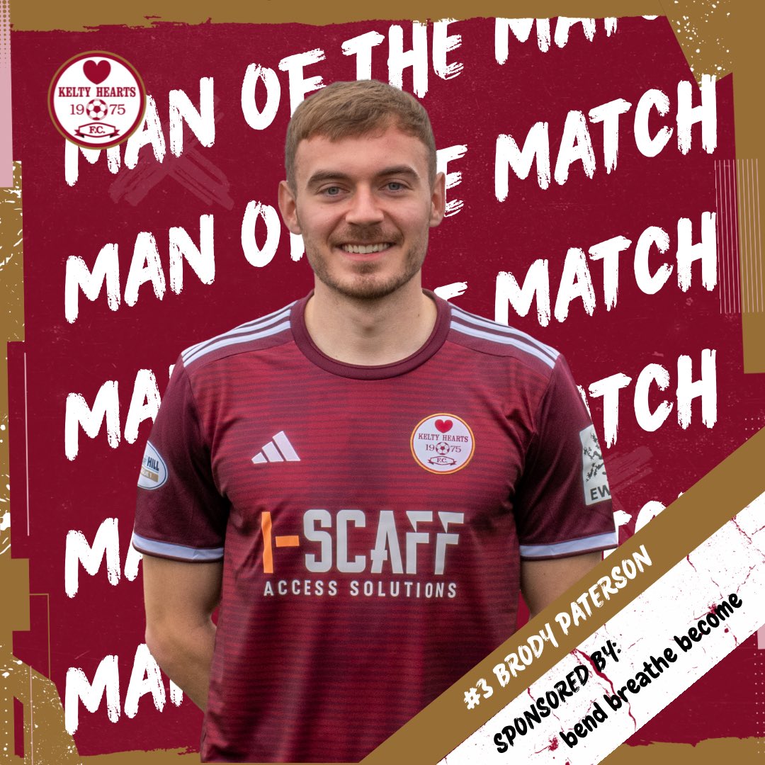 KeltyHeartsFC's tweet photo. FT | Dumbarton 2-0 Kelty Hearts

It finishes 2-0 to the hosts as the maroon machine suffers defeat on the road.

Todays Man of the Match: @brodypatersonn 

2-0 | #DUMKEL https://t.co/y9G1I8reSL
