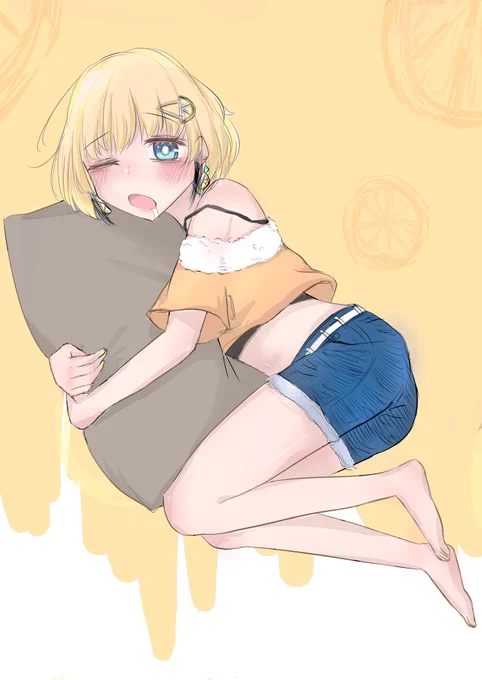 息抜きにパナシェちゃん描いてました 