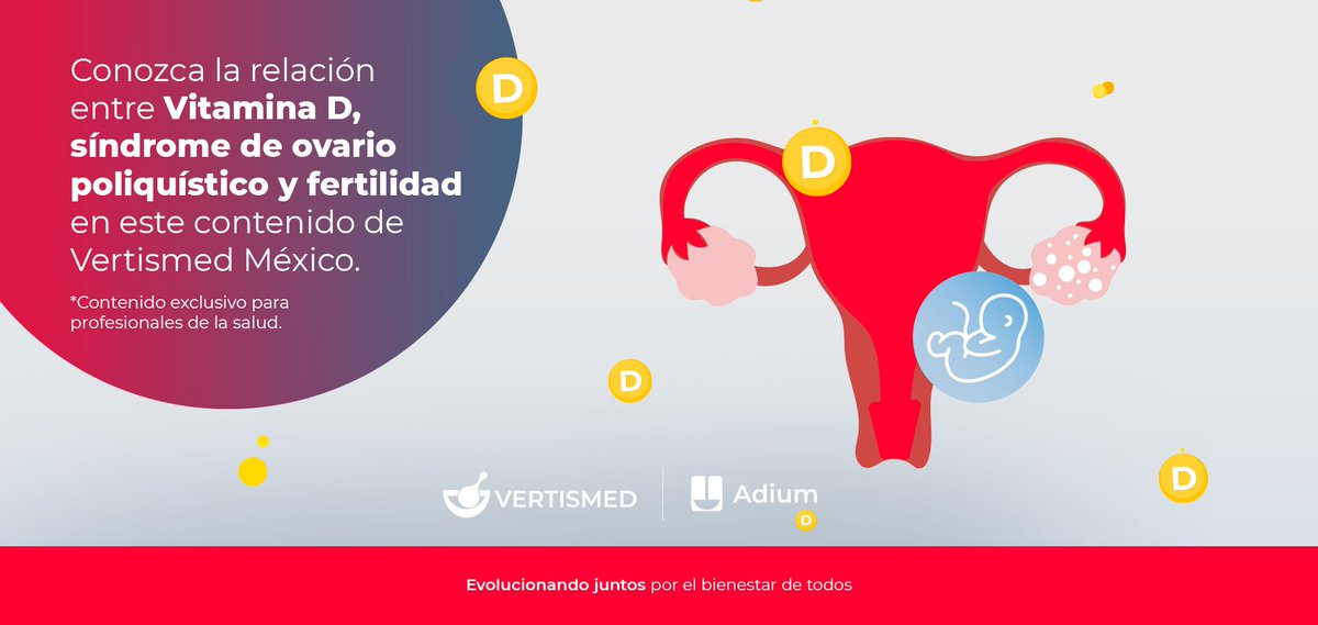 Adicional, los expertos hablan acerca de las repercusiones metabólicas de estos temas en la salud de las mujeres:: mx.vertismed.com/sop-fertilidad…