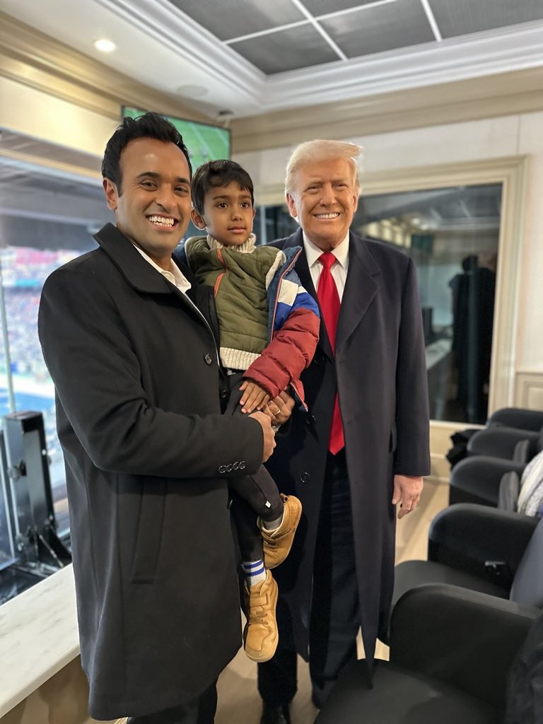 You do realize that both <a href="/Kash_Patel/">Kash Patel</a> &amp; <a href="/VivekGRamaswamy/">Vivek Ramaswamy</a> are naturally born Americans right?

Just because they might be Hindu or of “Indian” decent doesn’t make them foreigners. 

My goodness this vulgar racism is disgraceful, Americans turning on Americans hurts my heart.