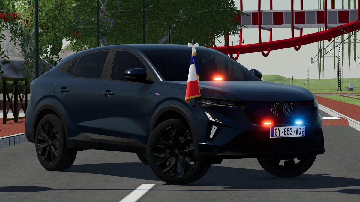 Max_modelv1's tweet image. Renault Rafale Présidentiel  
Realisé par mais soin sur Farming Simulator 2022