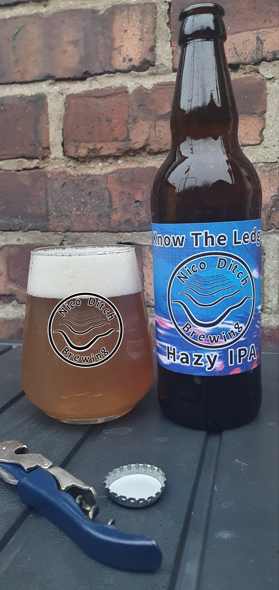 New beers!
Slick Nick, 10% impy stout
Know The Ledge, 7% Hazy mofo
#homebrew #homebrewing #beer  #Manchester
