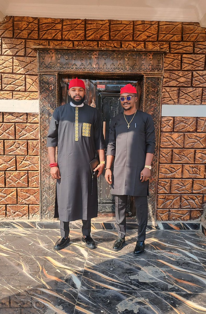 Out with <a href="/Ide_Oraukwu/">Onyekachukwu Idemobi</a> for Ikenga Nnobi <a href="/mr_cjayerus/">Chijioke Eruchalu</a> na Lolo ya <a href="/Ada_Nwakeze/">Ebelechukwu</a> #AdaIkenga.❤️