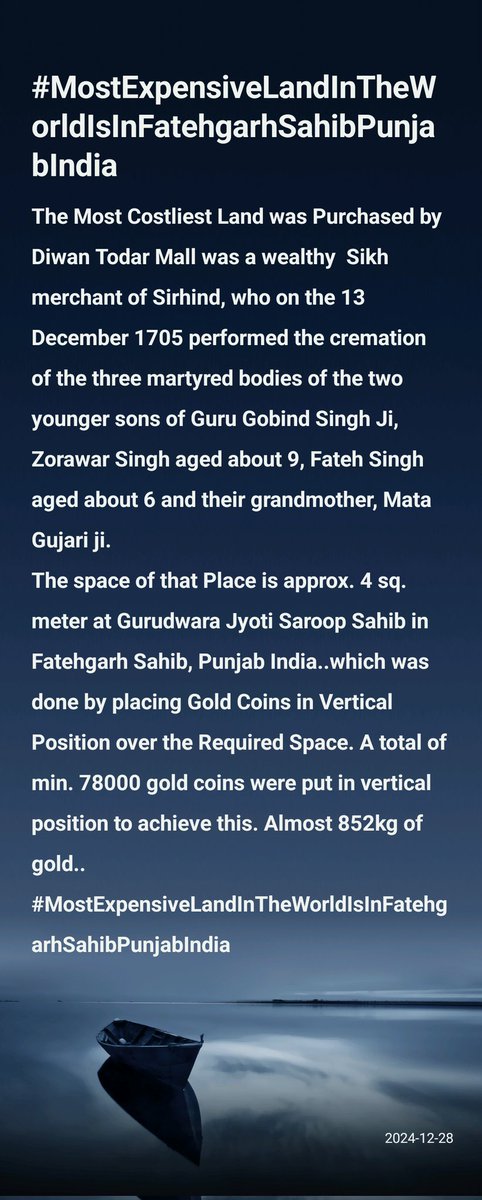 #TheMostExpensiveLandInTheWorldIsInFatehgarhSahibPunjabIndia