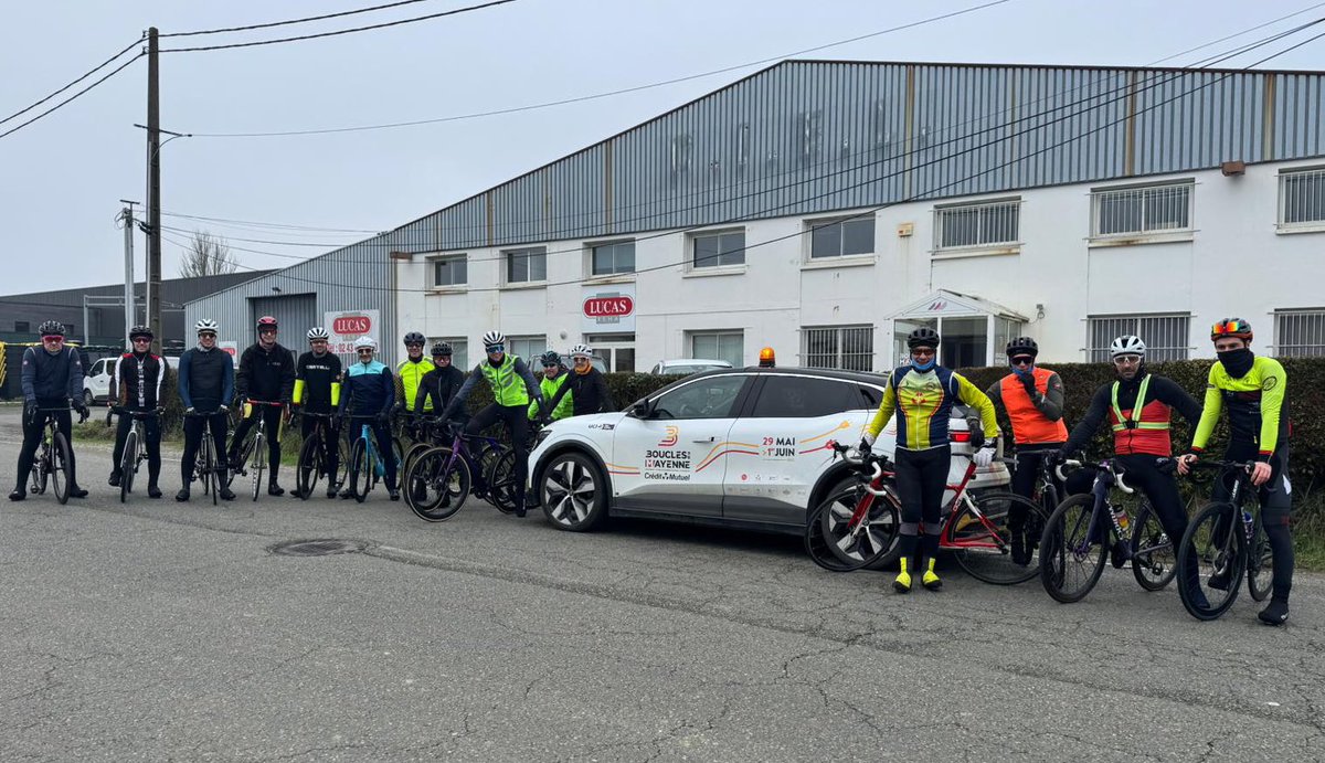 𝗟𝗲𝘀 𝗕𝗼𝘂𝗰𝗹𝗲𝘀 𝗱𝗲 𝗹𝗮 𝗠𝗮𝘆𝗲𝗻𝗻𝗲 𝗹𝗮𝗻𝗰𝗲𝗻𝘁 𝗹𝗲𝘂𝗿 𝗰𝗹𝘂𝗯 𝗰𝘆𝗰𝗹𝗼✨🚴‍♂️

L’occasion pour nos partenaires et bénévoles de se retrouver en cette fin d’année autour d’une boucle de 53km🙌🏼

Merci à notre partenaire Touiller Organisation pour l’accompagnement 👋🏼