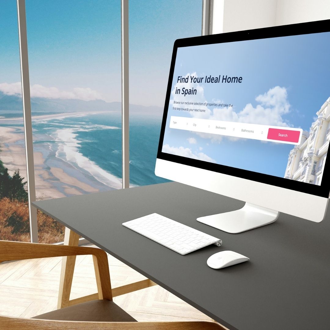 tenlive's tweet photo. 🚀 Website and Comprehensive SMM for Spain Real Estate Agency by TENLIVE Digital! 🚀

We’re excited to share our latest work for Spain Real Estate Agency. #WebDesign #SocialMediaMarketing #TENLIVEDigital https://t.co/OictYvEsqP