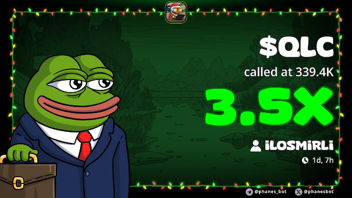 Goku_alphacalls's tweet image. $QLC Hit 1.2M

Called in my private lounge @ 339K

3️⃣.5️⃣x from call ✅

t9cQdBV9rdsVP5fm9QizBXfWz6nLEwDR633WPu4pump

#QLC #Sol #Solana
