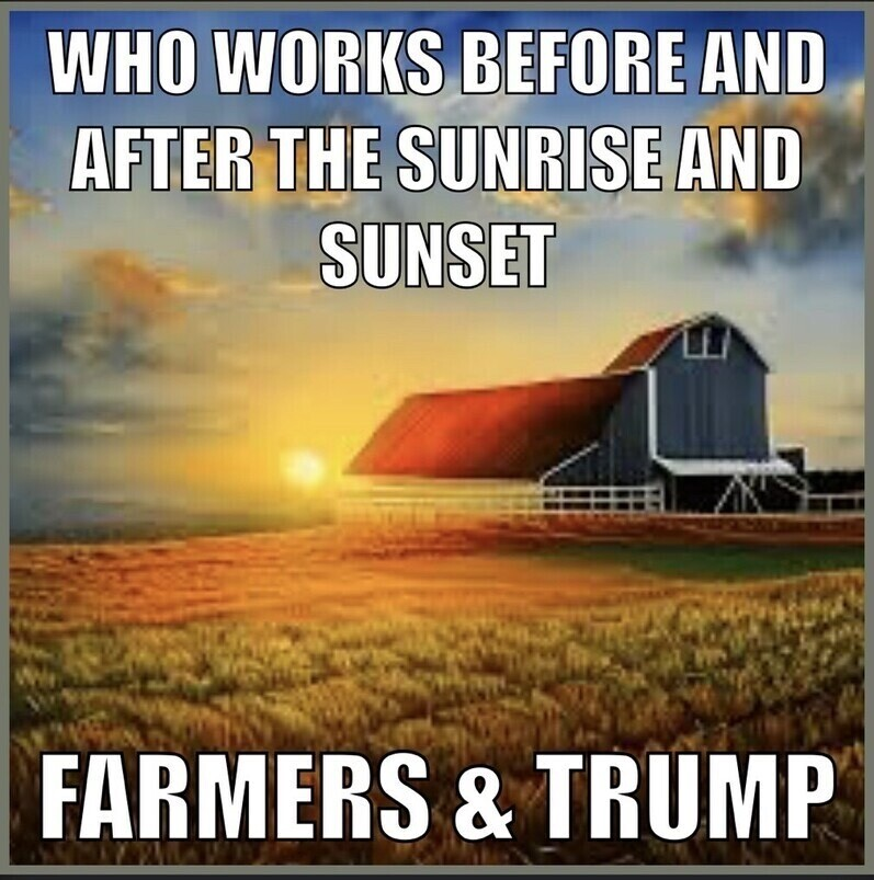 ILA_NewsX's tweet photo. @WallStreetApes I love farmers. https://t.co/kTooGsfj4Q
