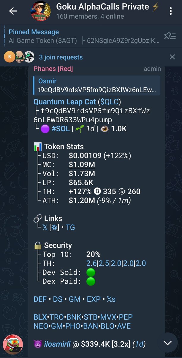 Goku_alphacalls's tweet image. $QLC Hit 1.2M

Called in my private lounge @ 339K

3️⃣.5️⃣x from call ✅

t9cQdBV9rdsVP5fm9QizBXfWz6nLEwDR633WPu4pump

#QLC #Sol #Solana