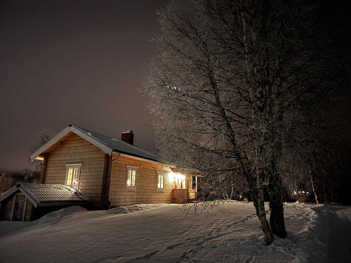 Unser Wintertraumhäuschen für die nächsten sieben Nächte again.