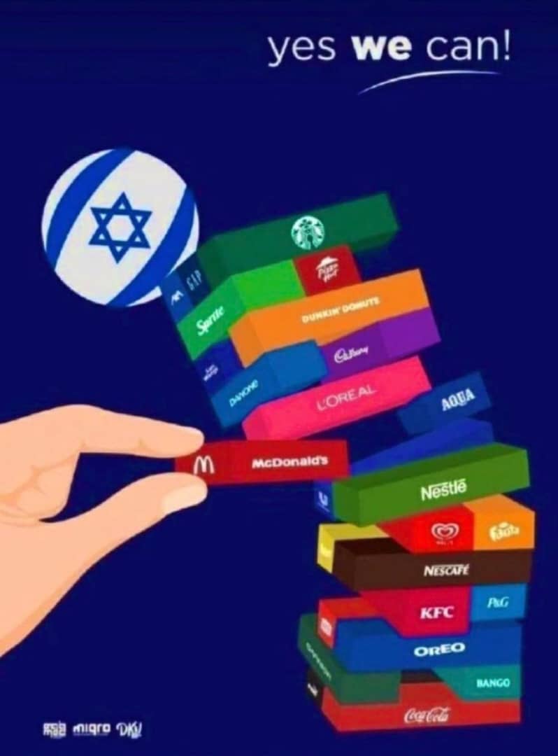 sayedazahra00's tweet photo. Boycott Israel and stand for Humanity
#Boycottforpeace #BDS #FreePalestine https://t.co/C9Q3uXjQ7Q