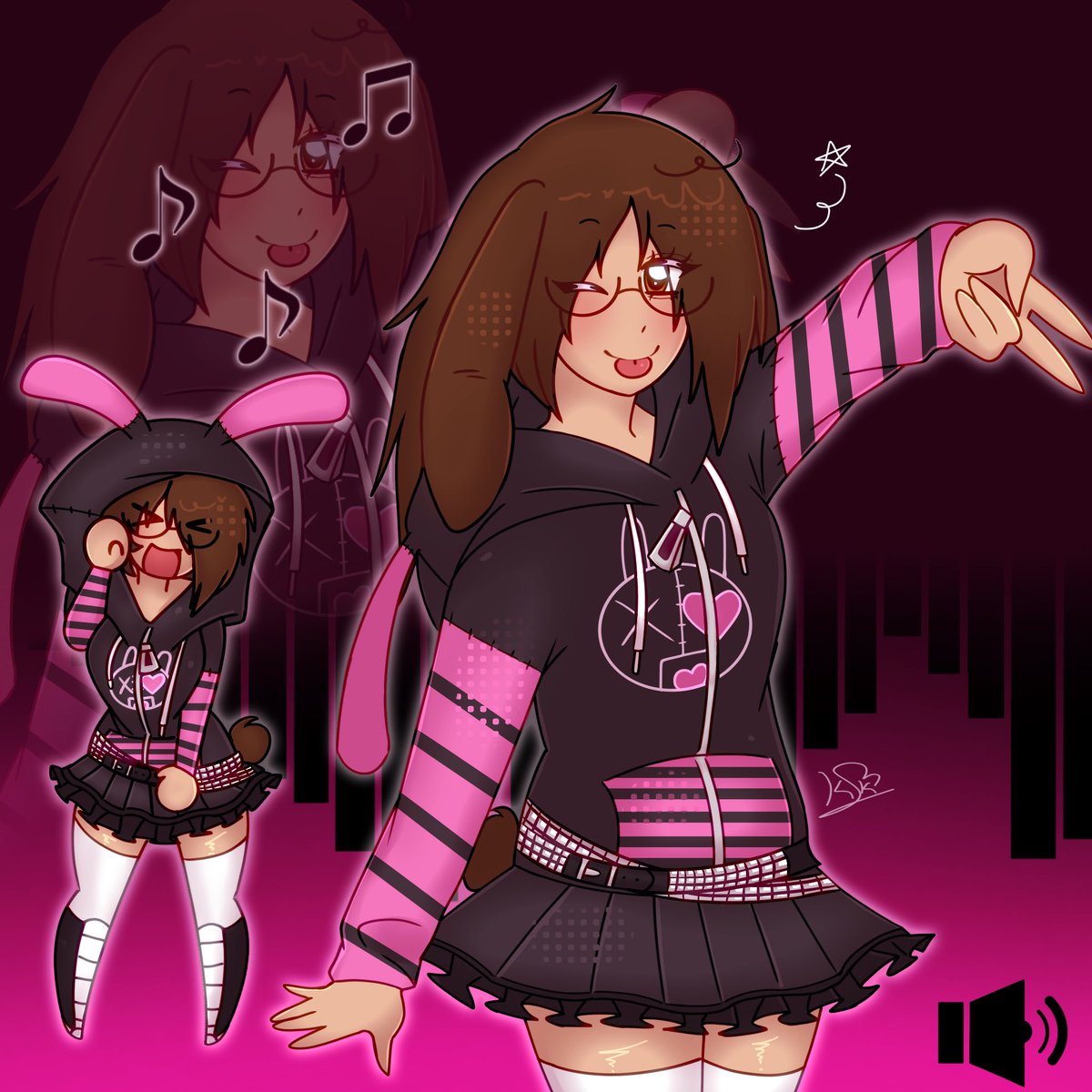 kat3lyn9's tweet photo. Turn it up dj!!! :3
#art #ocart #oc #pinkmetro #digitalart #illustration #frutigermetro https://t.co/UmwYXPbXoN