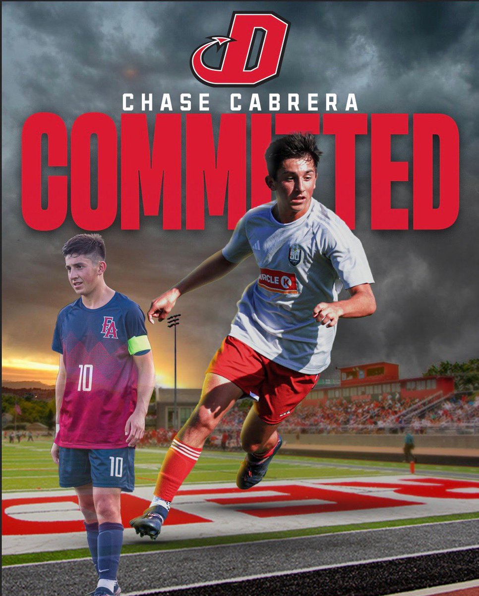 Thank you to my Mom, Dad and family for the support through the journey. Heading to <a href="/DickinsonMSOC/">Dickinson Men’s Soccer</a>  and am excited for the next level! #dickinson #reddevils