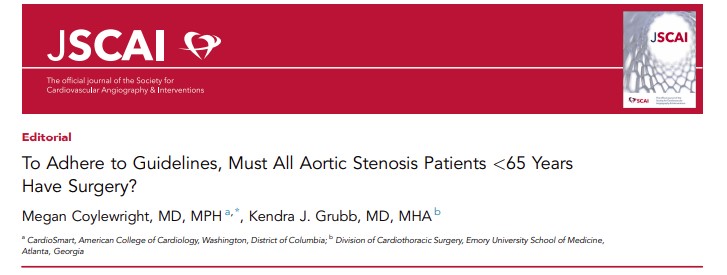 MyJSCAI (@myjscai) on Twitter photo 📖Must all #aortic #stenosis pts <65 have surgery? Read why #TAVR for some young patients fits the guidelines. Life expectancy & pt preferences vary- and the heart team's decision-making should reflect this.
➡️doi.org/10.1016/j.jsca…
<a href="/MCoylewright/">megan coylewright md mph</a> <a href="/KendraGrubb/">Kendra J. Grubb M.D.</a> 📖Must all #aortic #stenosis pts <65 have surgery? Read why #TAVR for some young patients fits the guidelines. Life expectancy & pt preferences vary- and the heart team's decision-making should reflect this.
➡️doi.org/10.1016/j.jsca…
<a href="/MCoylewright/">megan coylewright md mph</a> <a href="/KendraGrubb/">Kendra J. Grubb M.D.</a>
