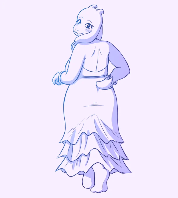 Drawing Toriel every other day until a secret something happens: Day 21. #undertale #DELTARUNE