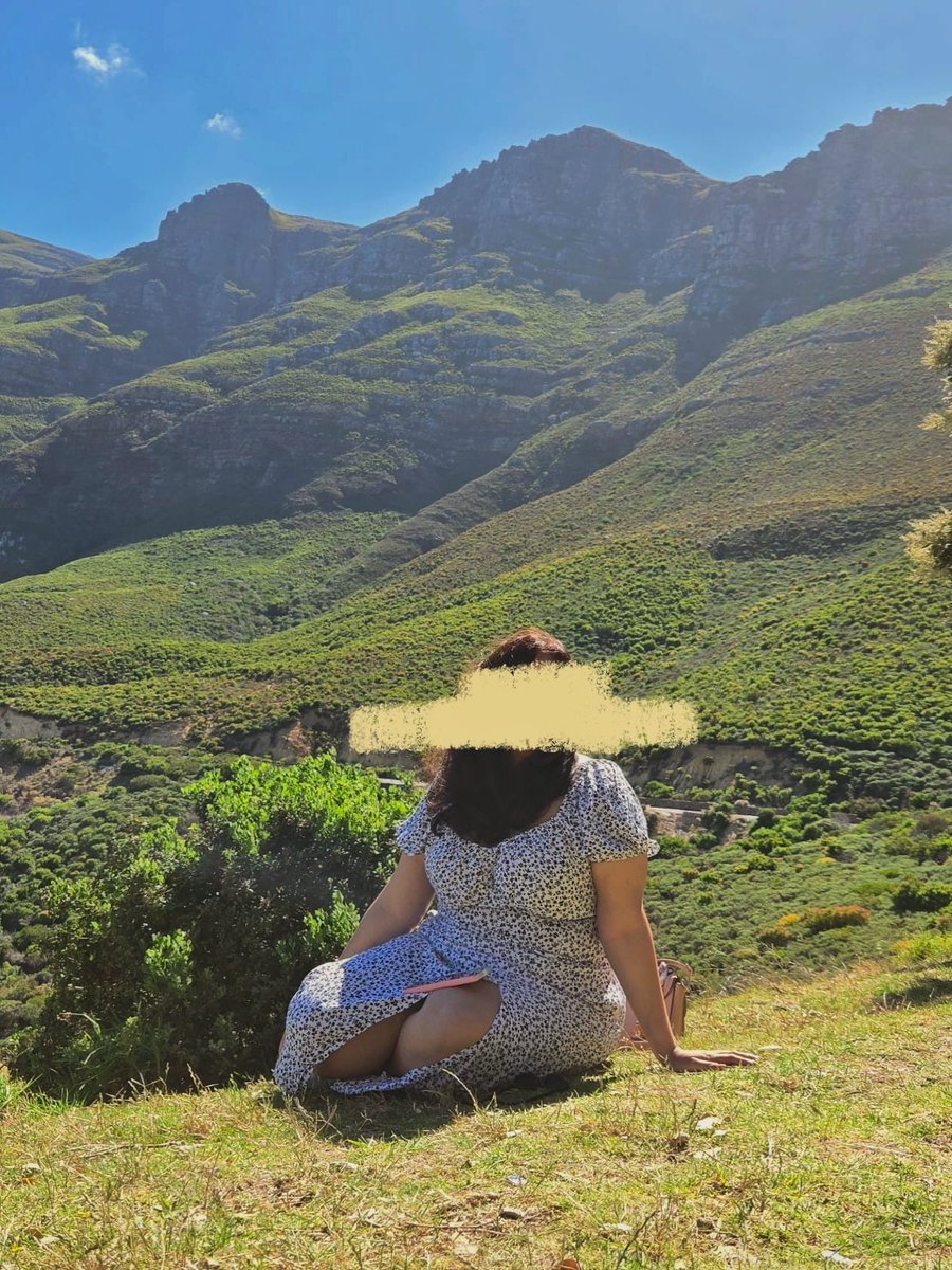 never mind me, the mountains were immaculate