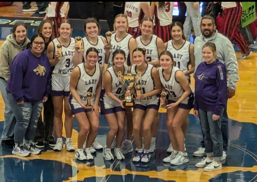 Lady Wolves win Caprock. My girl <a href="/JoieRead12/">Joie Read</a> named to the All-tourney team.