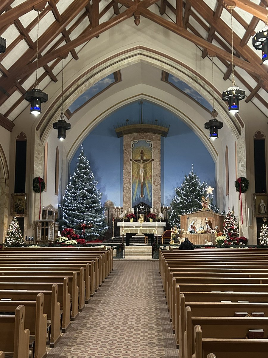FaithDiscussion's tweet image. The beauty of #Catholicism during Christmas…

• St. Mary’s Parish in Westphalia
• St. Joseph’s Parish in Pewamo
• Most Holy Trinity in Fowler
