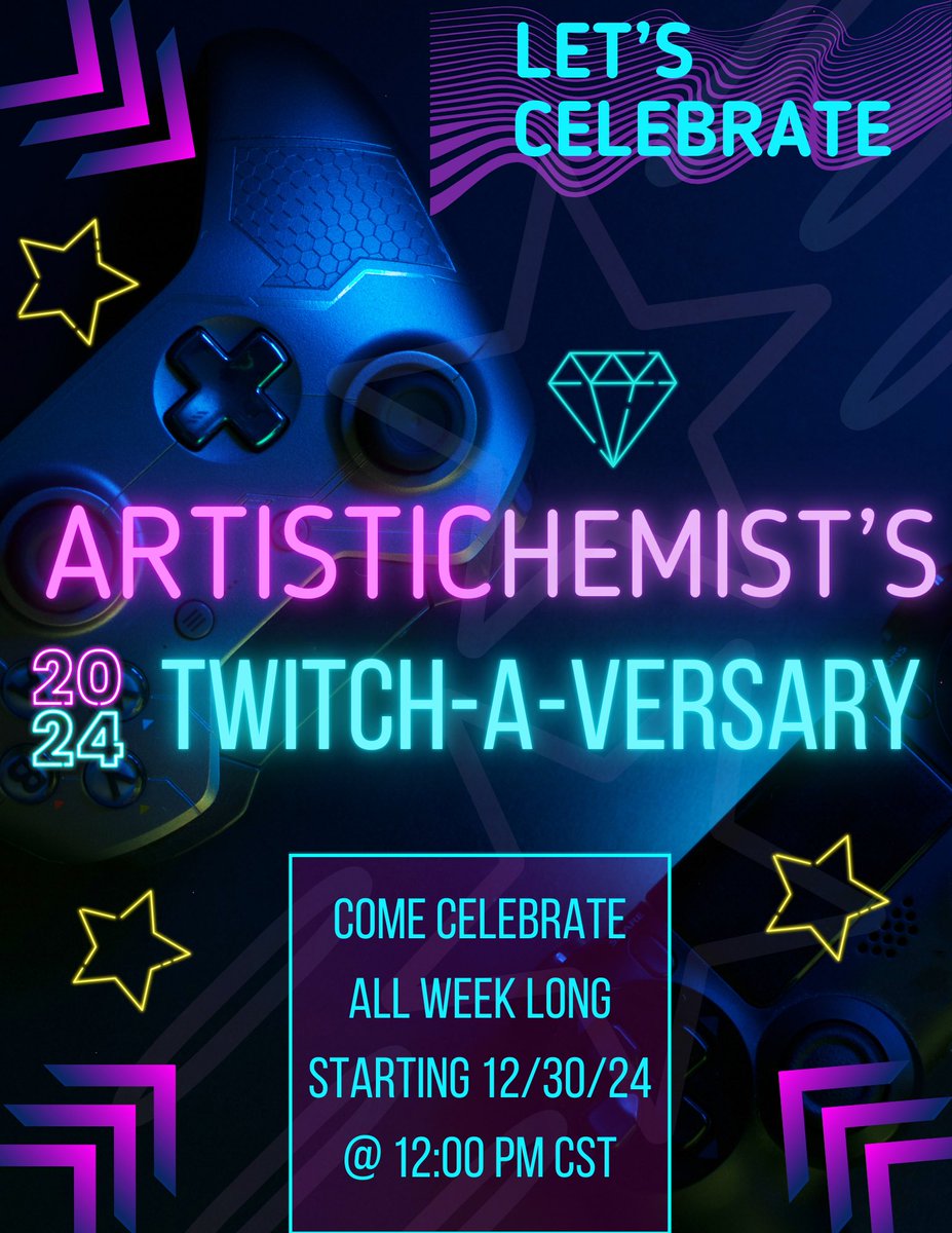 The Neutron Lab is turning one!!! Come hangout, chill and celebrate with me!!! 12-Hour Stream loading…