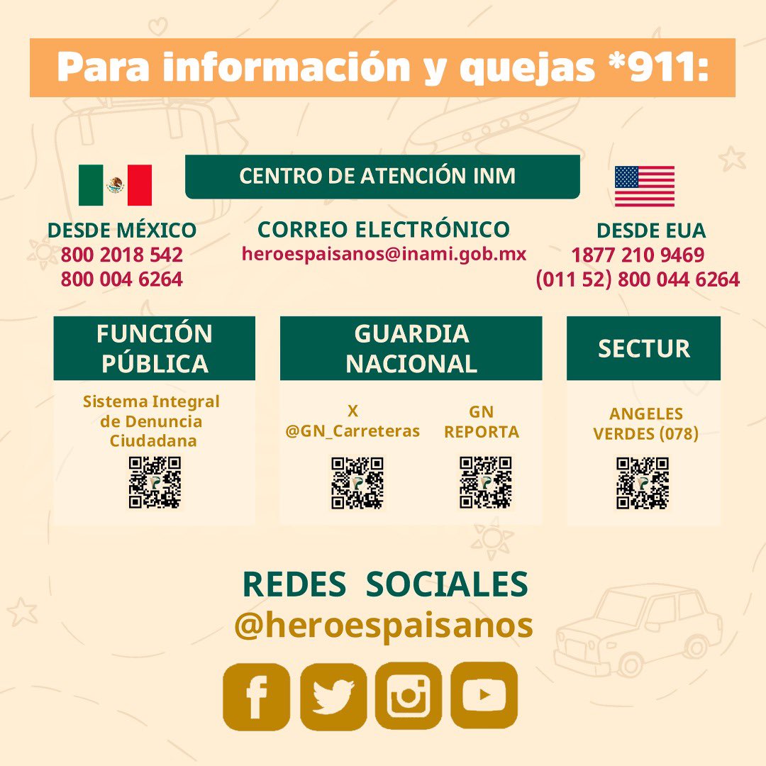 Nuestros hermanos paisanos vienen a celebrar las fiestas de fin de año con sus familias , siguiendo una tradición que trae a su país a mexicanos de segunda generación nacidos en los Estados Unidos, por primera vez a México.

Conoce el programa heroínas y héroes paisanos. 👍🏻