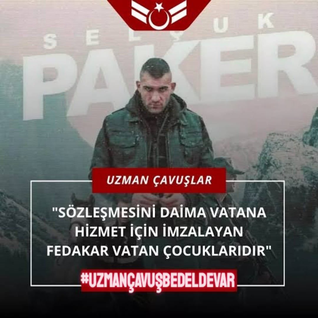 Ulusal Tvlerde TBMM de hem tv de Hem bizlere yüzlerce kere Sözleşmenin kaldırılacağını özlük haklarının düzeltileceğini söz verdiniz .
Her dönem bir çalışma olduğunu dile getirdinlz.
Her gelen kanun Teklifi #UzmanÇavuş’un Sözleşme maddelerini düzelteceğine dahada zorlaştırdı.
Biz