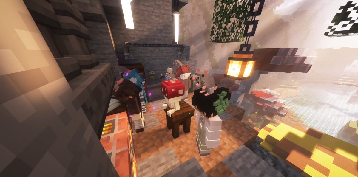 Splendid_SMP's tweet image. what are they cooking... check the description to play on the Splendid SMP that launches TONIGHT