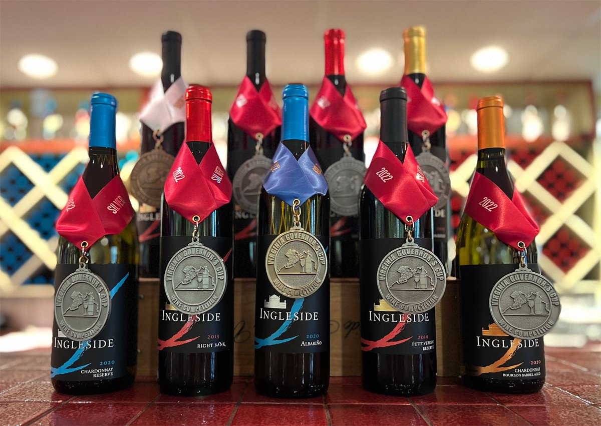 NEW YEAR'S SALE: Stock up on our award-winning wines with end of the year savings thru Dec. 31st! Take 10% off (15% for Club) on 4 or more bottles. Club members will receive their normal 20% off on 12+ bottles. Learn more: inglesidevineyards.orderport.net/wines/

#vawine #virginia #wine