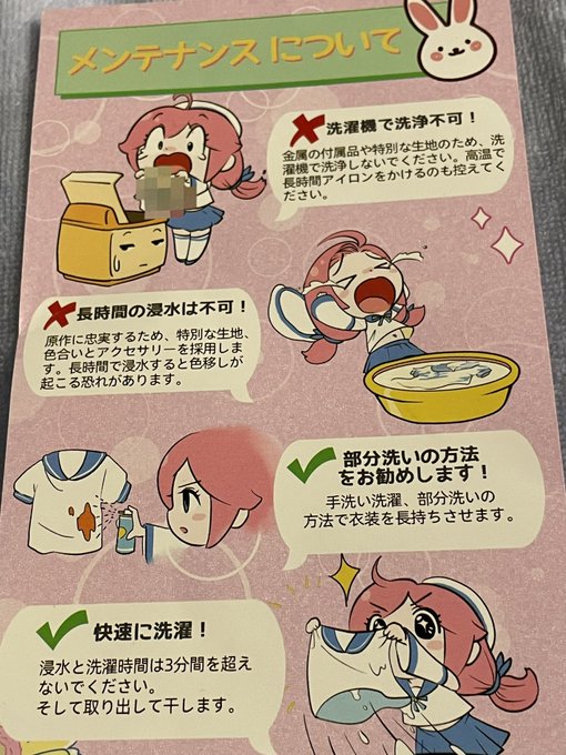 知人が手に入れたコスプレ衣装に入ってた説明書のキャラが択捉型海防艦にしか見えなくなってきた 