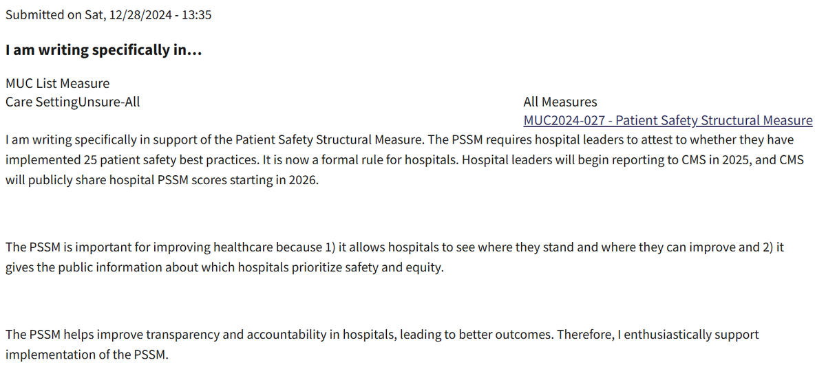 Sheeva Azma (@sheevaazma) on Twitter photo I finally submitted my public comment today about #PatientSafety and the Patient Safety Structural Measure! <a href="/pfps_us/">Patients For Patient Safety US</a> I finally submitted my public comment today about #PatientSafety and the Patient Safety Structural Measure! <a href="/pfps_us/">Patients For Patient Safety US</a>