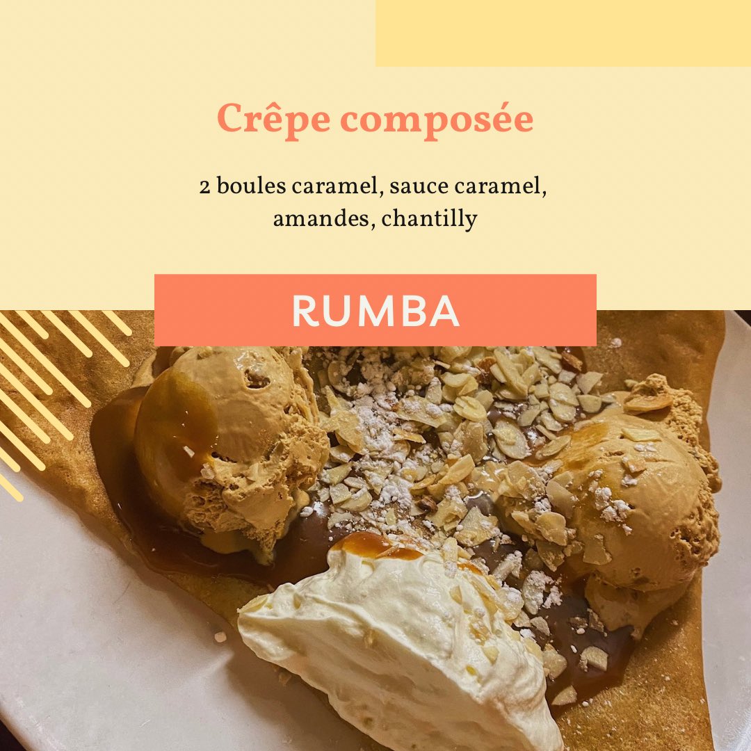 case_canella's tweet photo. Crêpe gourmande : la Rumba ! 
✨ 2 boules de glace caramel
✨ Sauce caramel fondante
✨ Éclats d’amandes croquants
✨ Chantilly onctueuse et faite maison !

👉 Qui aurait envie de la goûter ? 🍴

____________
📍 4 Rue des Frères Lumière, Buxerolles 
📞 05 49 47 85 65

#buxerolles https://t.co/Bvb4nyqbjJ