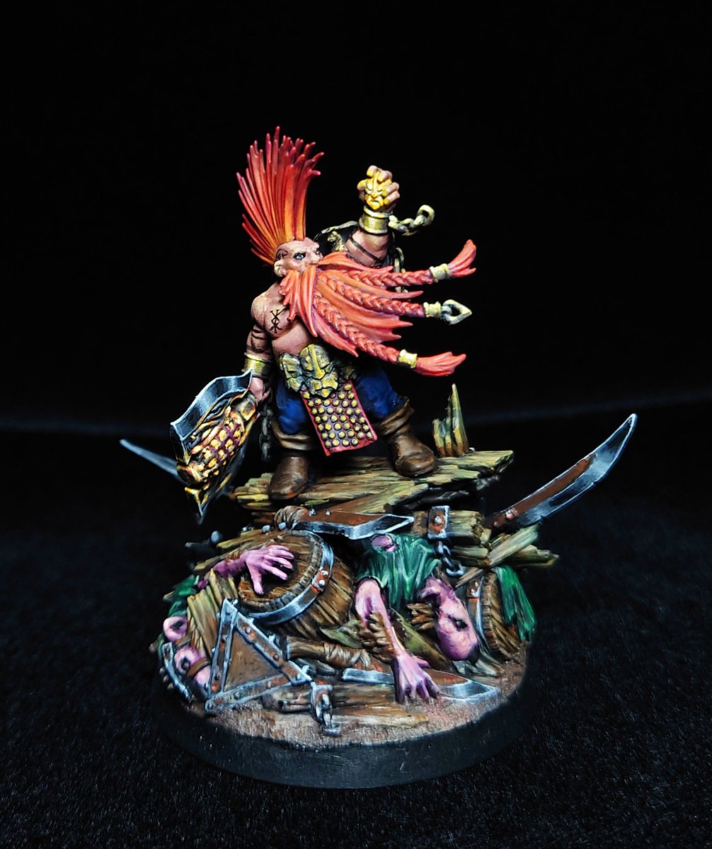 liyuan0803's tweet photo. ゴトレック ガルニソン
Gotrek Gurnisson
完成!!
#ウォーハンマー
#Warhammer
#warhammerpainting
#WarhammerCommunity
#GotrekGurnisson
#Gotrek
#boardgames #boardgame https://t.co/t9e3kj8jQ6