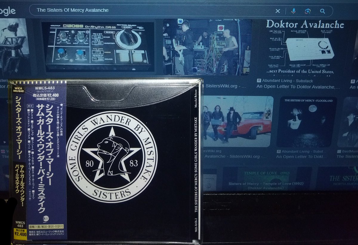 mellozaemon's tweet image. #SistersOfMercy🇬🇧 #GothRock
Some Girls Wander By Mistake('80-'83)