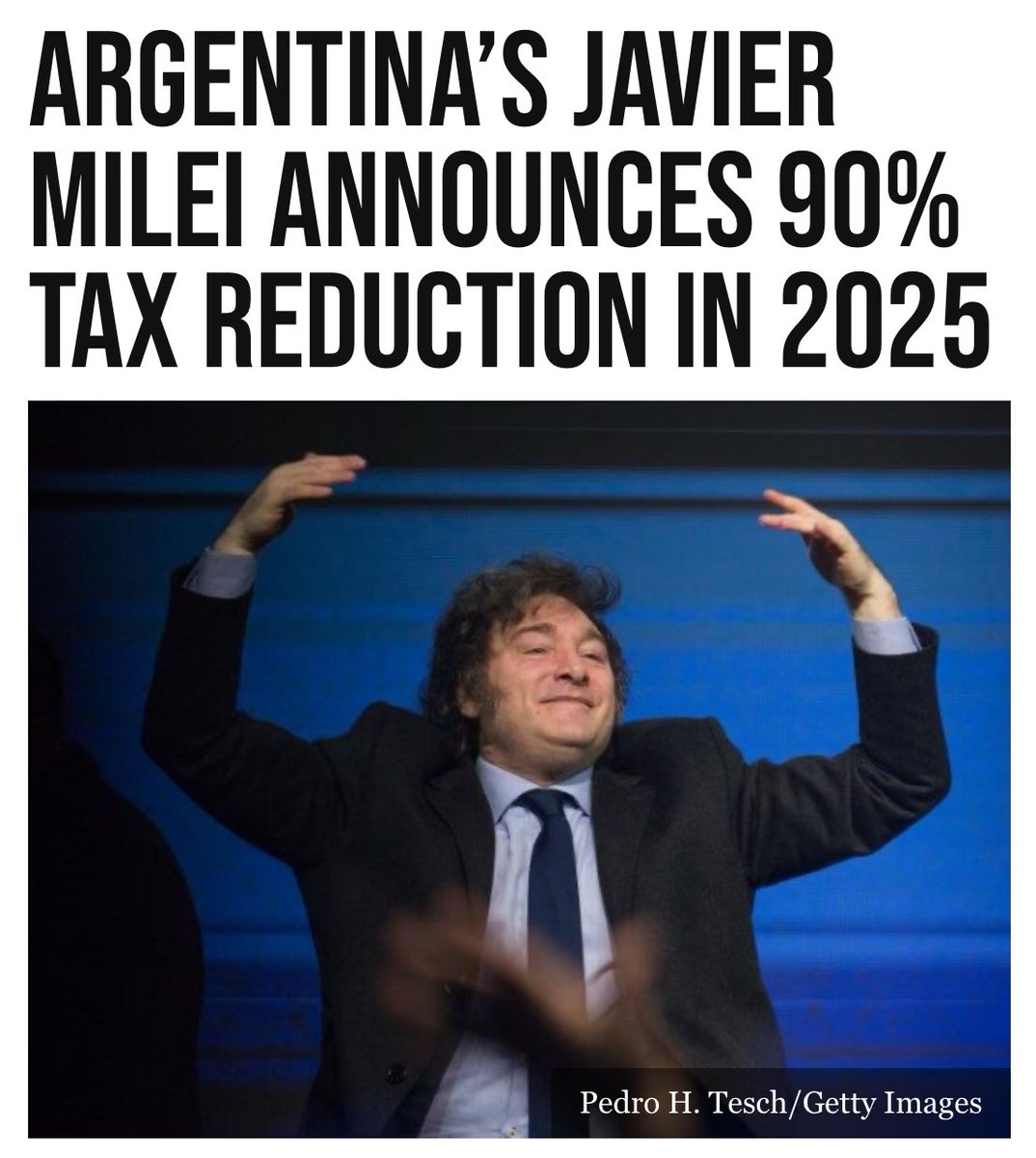 Argentina under Javier Milei is absolutely leading the way for the whole world to see 🔥🔥🔥
