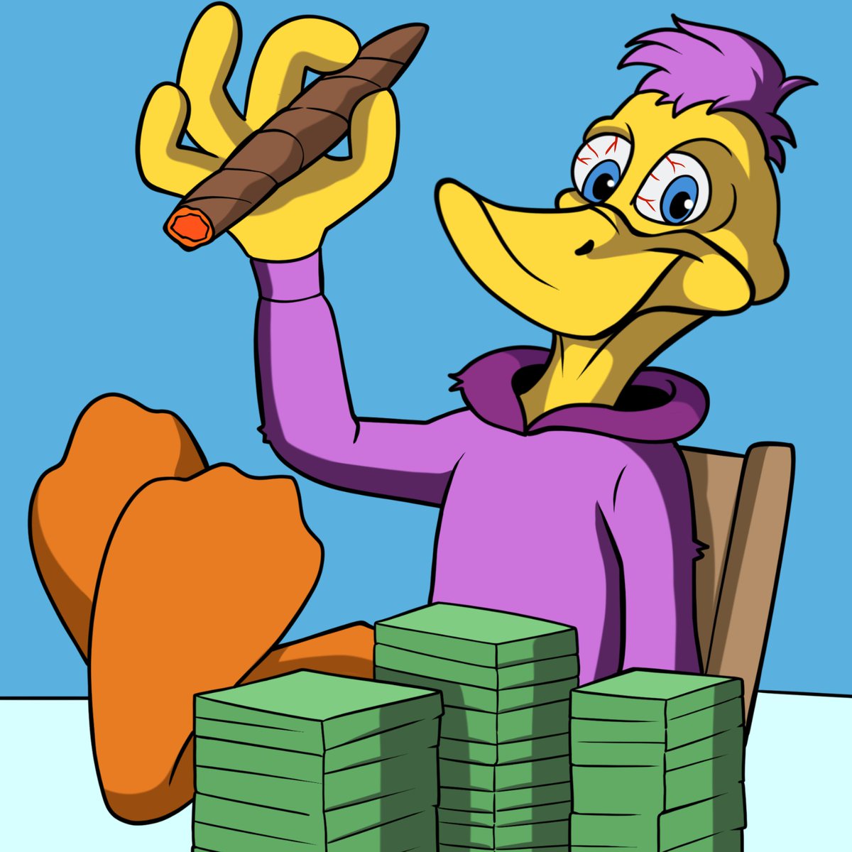 hl_duck's tweet photo. $DUCK turned politics and mob jobs into a goldmine.
Looks like he is using the money for something bigger. 

It’s all part of his plan, who needs rules when you’ve got money and influence? https://t.co/o4UEVHzrRa
