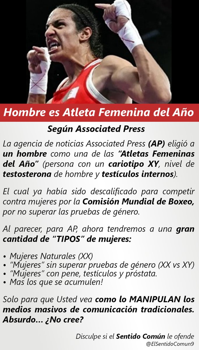 Disculpe si el Sentido Común le Ofende tweet media