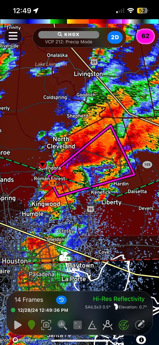 My goodness. 
That is a perfect supercell. Textbook.